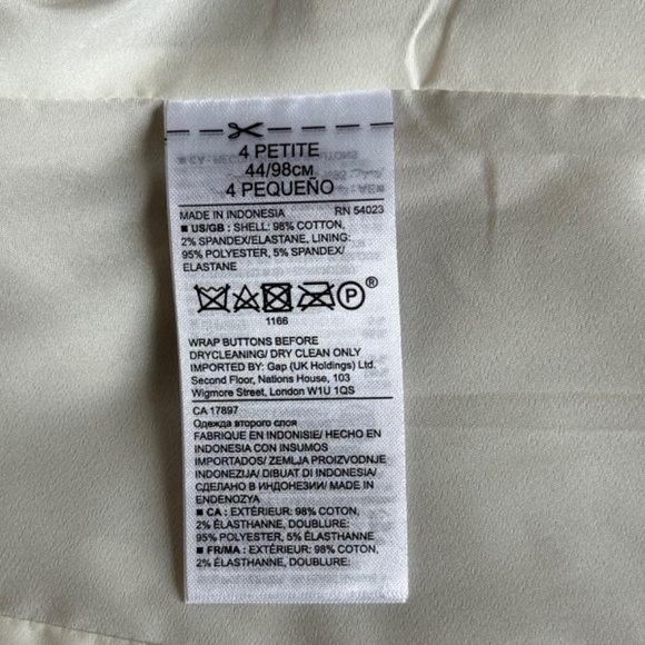 Banana Republic Blazer 4 Petite - Picture 4 of 4